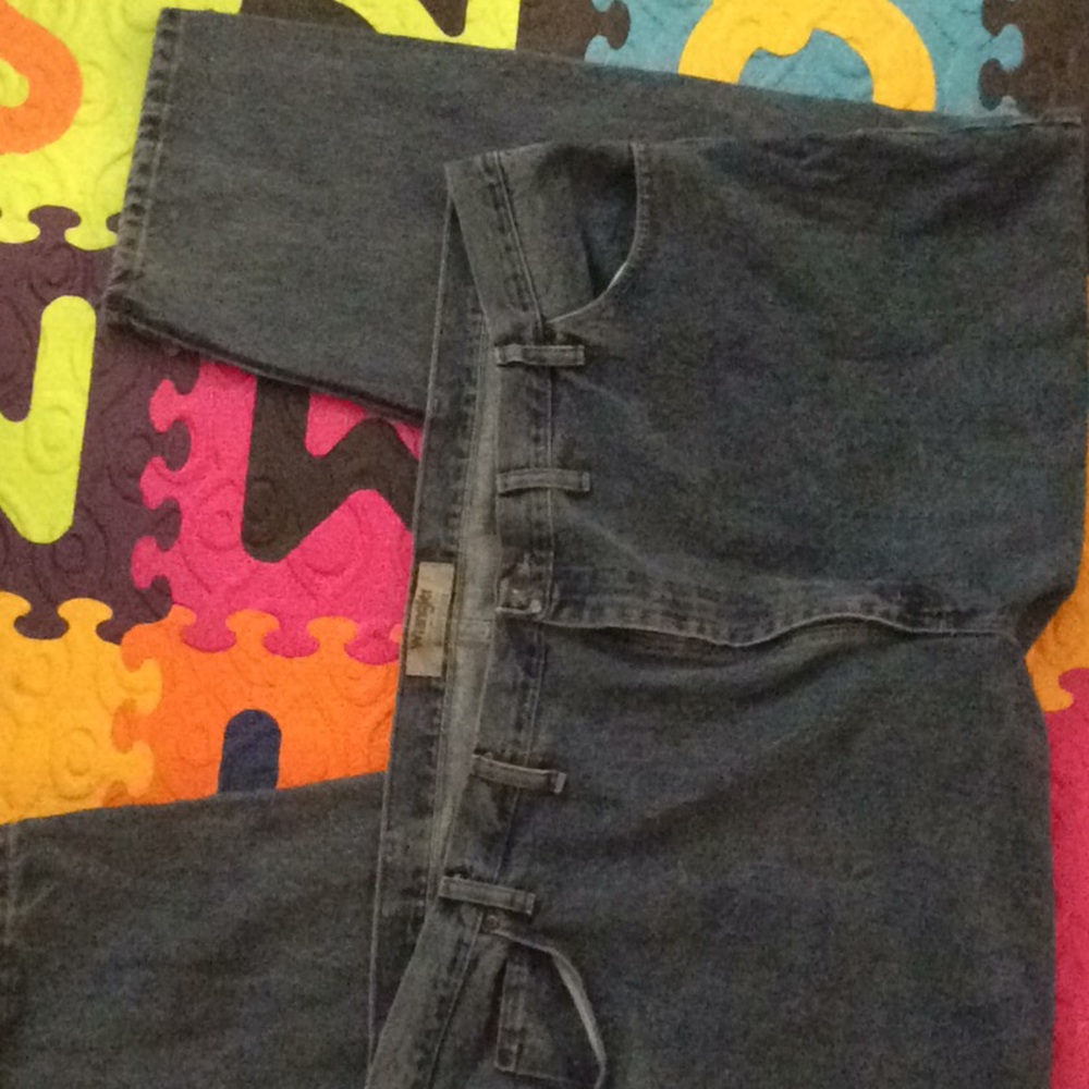 Plus-size Men’s Wrangler denim jeans
